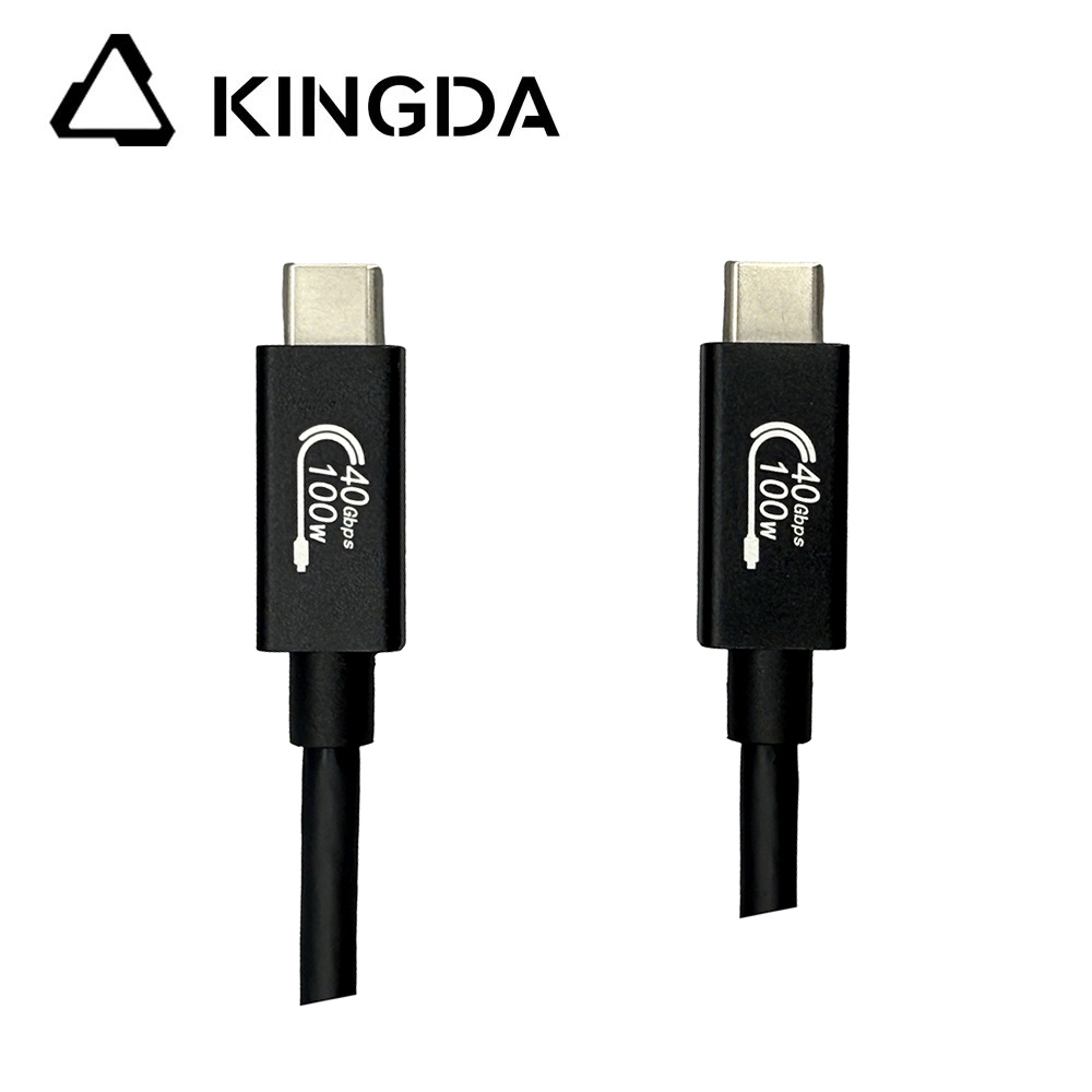 Koaksiaalinen USB 4 -kaapeli, alumiinikotelo
