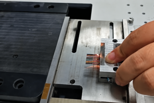1. Laser machine Core wire cutting