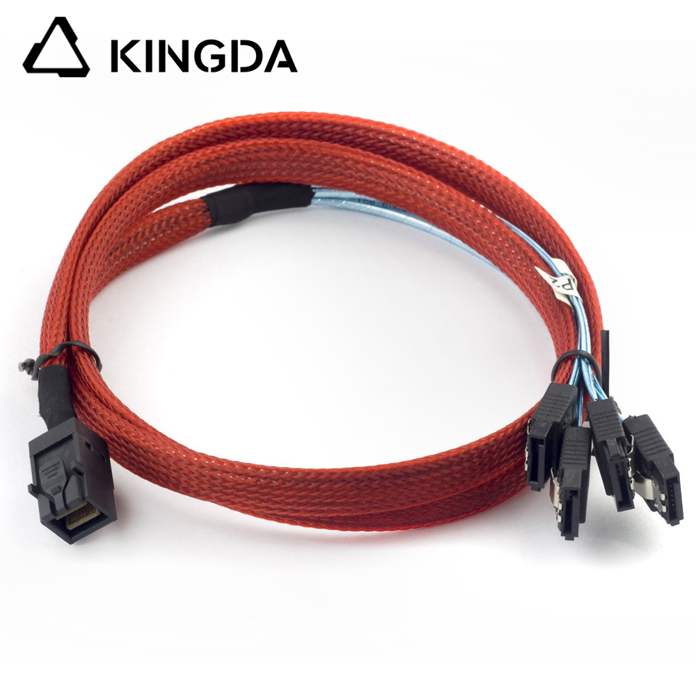 China Mini SAS HD to 4x SATA Cable Manufacturer and Supplier | Jingda