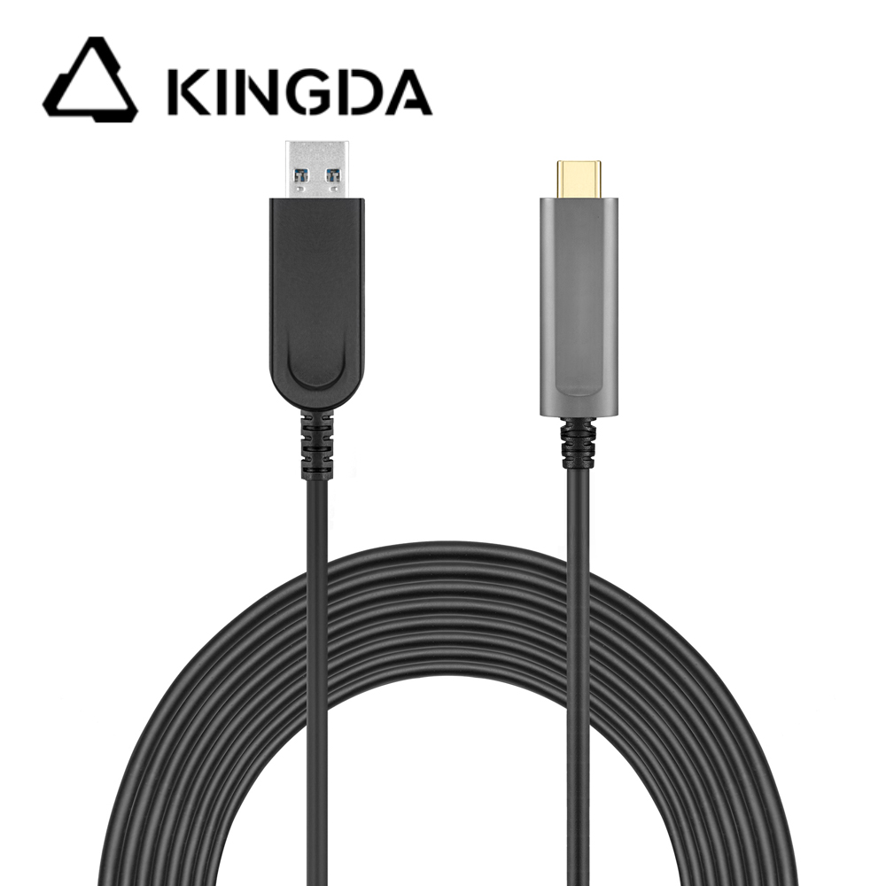 USB3.1 C to A fiber optical cable