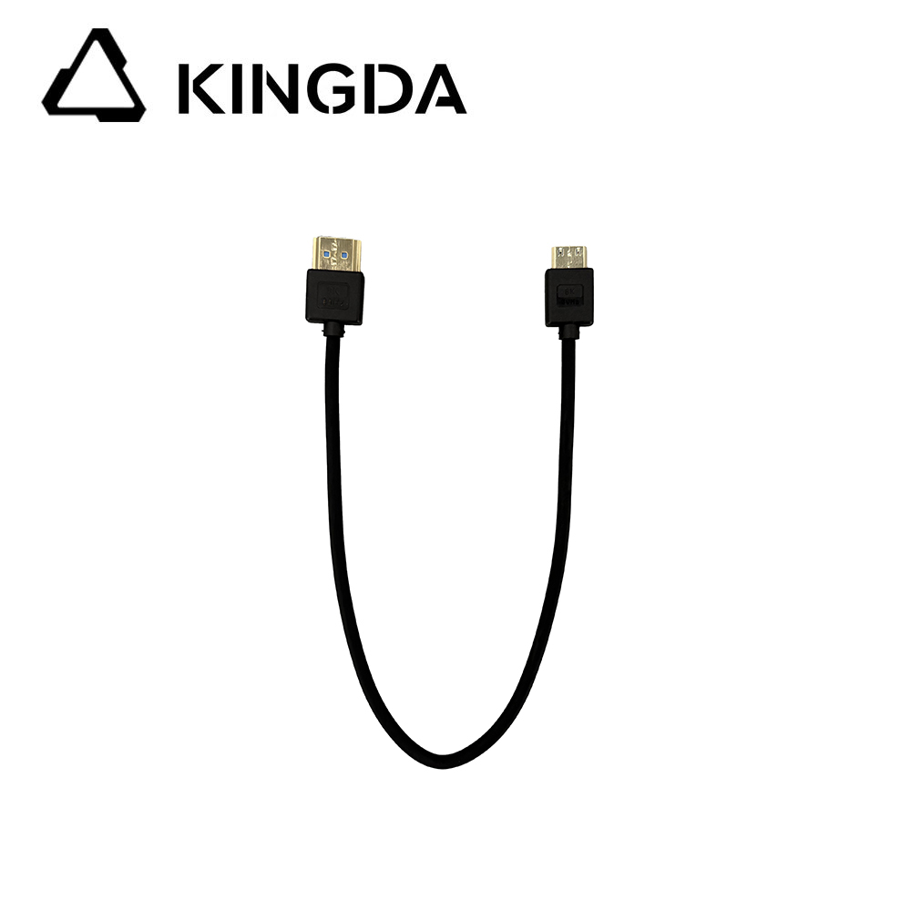 China 8K HDMI 2.1 Mini Cable 48Gbps Slim Manufacturer and Supplier | Jingda
